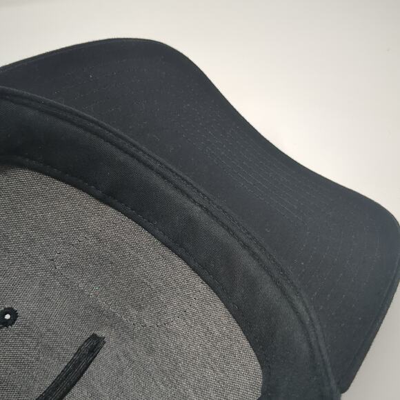 Pro Logo Patch Snapback Hat Black One Size Adjustable Solid Outdoor - Picture 7 of 7